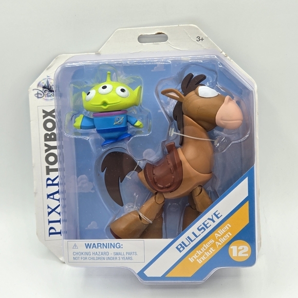 Disney Pixar Toy Story Toybox Bullseye and Alien Figure Set - Picture 3 of 7